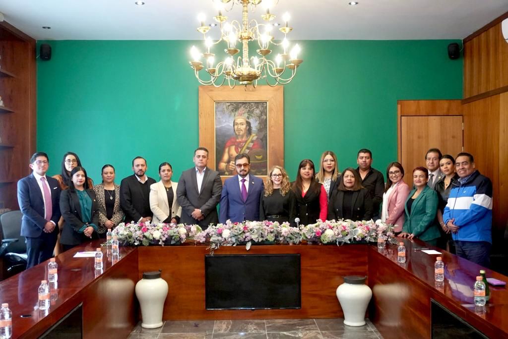 Diputados reciben informe anual de actividades del Instituto Tlaxcalteca de Elecciones